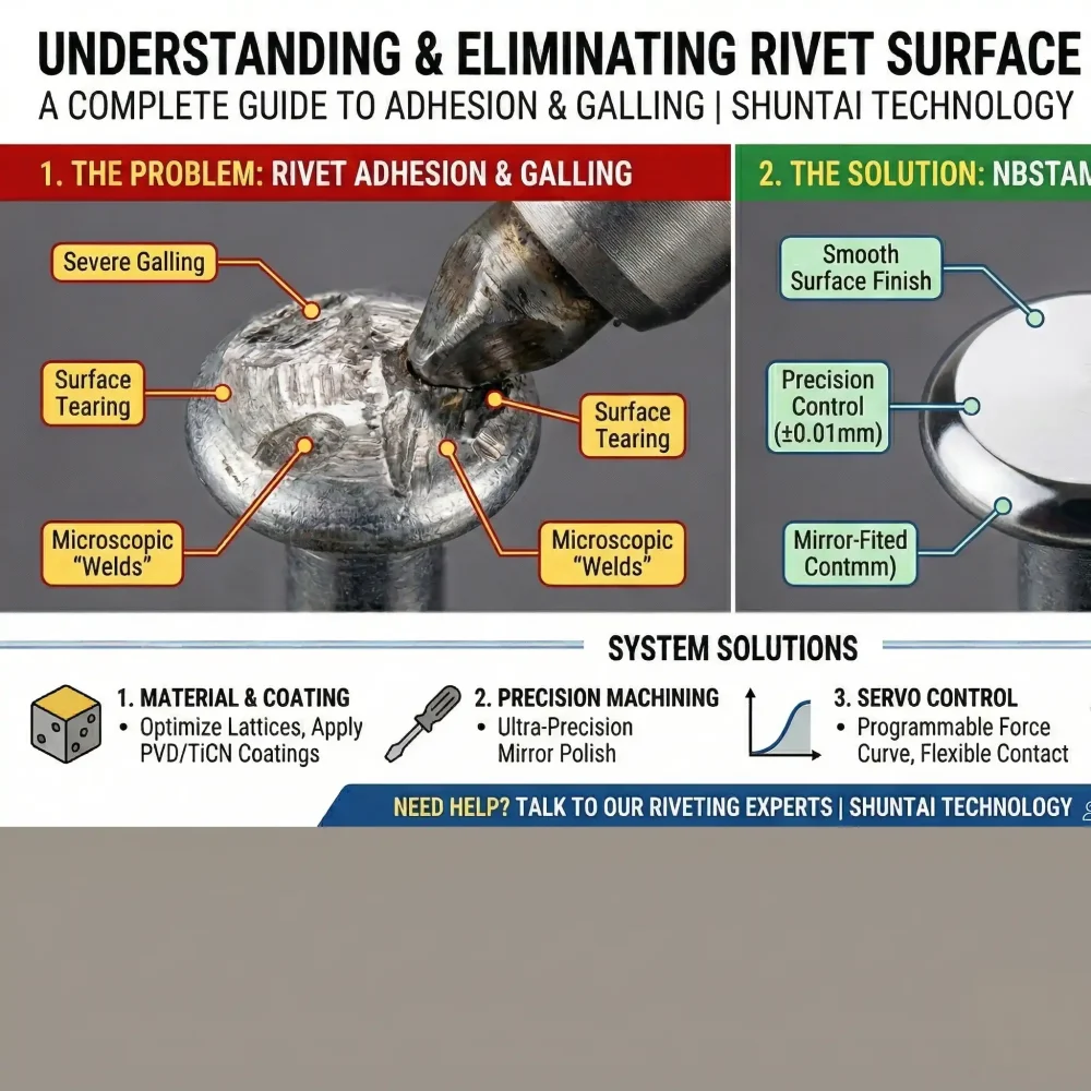 Rivet Surface Defects: In-Depth Analysis of Adhesion Phenomena