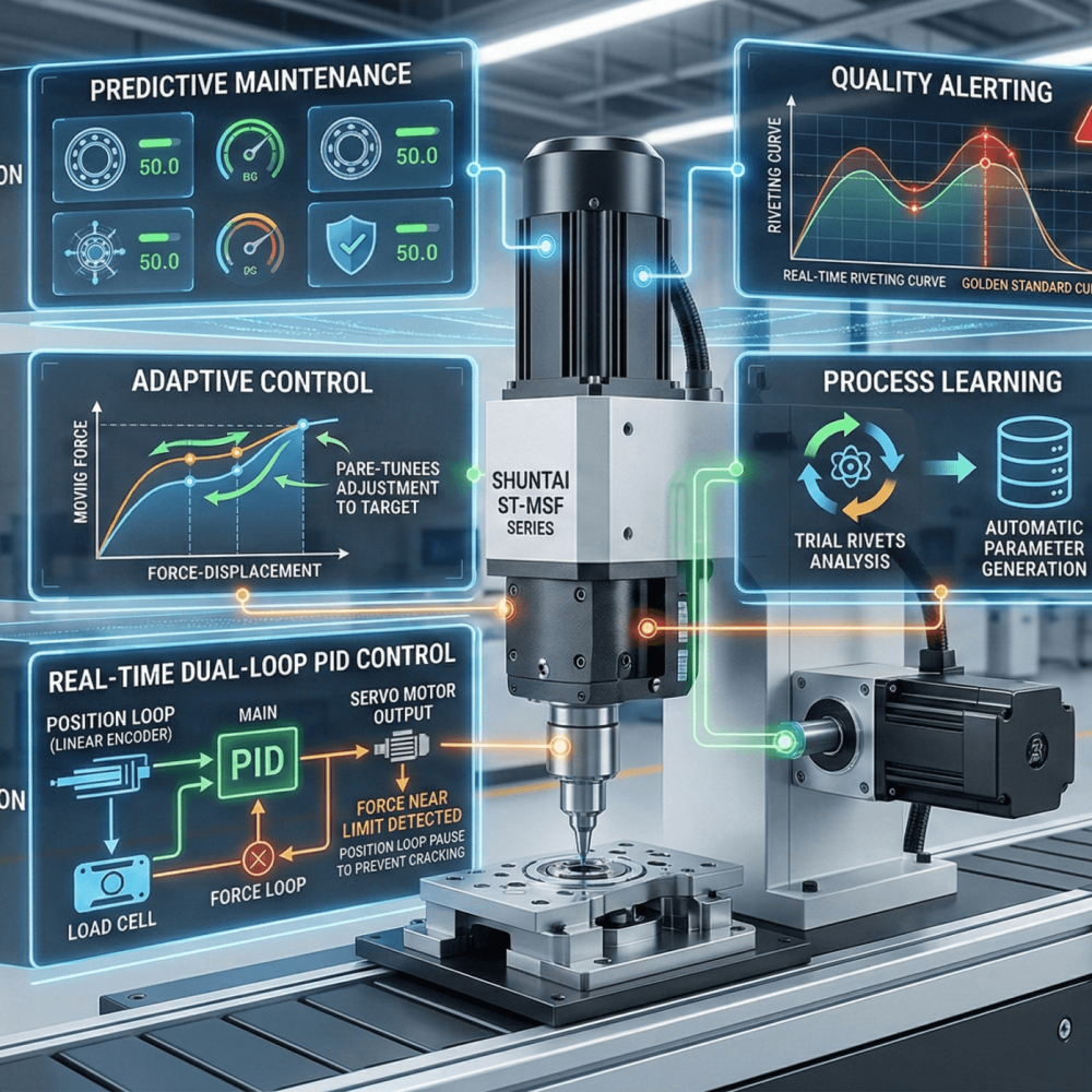 Intelligent control algorithms achieve zero-defect riveting