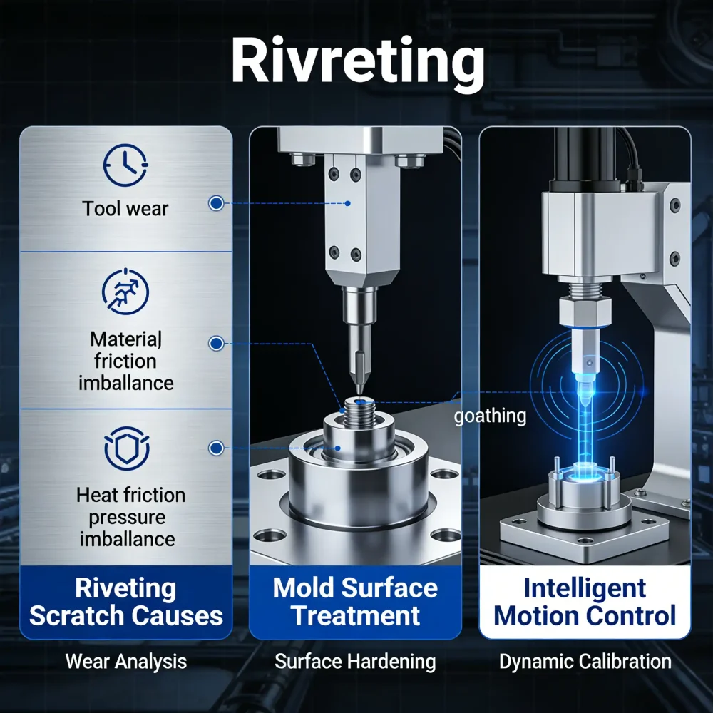 Analysis of Riveting Scratch Causes and Solutions